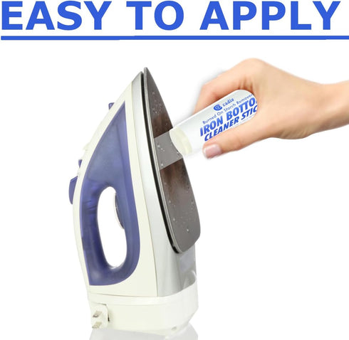 Steam Iron Cleaner Stick, Iron Reactor Cleaner - Removes Build-Up Starch, Melted Fabric, Glue from Hot Iron - Eliminates Sticky Residue on Any Iro...