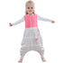 MICHLEY Toddler Sleeping Sack with Feet Newborn Infant Sleeveless Sleeping Bag 2-way Zipper Baby Wearable Blanket for Walkers,Pink Bird,1-3T...