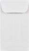 JAM PAPER #3 Coin Business Commercial Envelopes - 2 1/2 x 4 1/4 - White - 50/Pack...