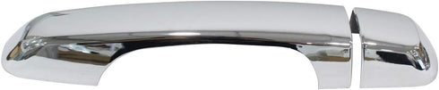 NewYall Chrome Exterior Door Handle Covers for Toyota 4Runner 2010-2021 No Smart Key Holes Outer Outside Front Rear Left Driver and Right Passenge...