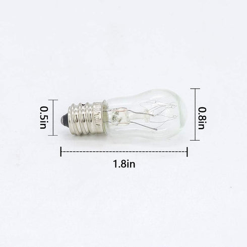 AMI PARTS WE05X20431 Dryer Drum Light 10w 120v Bulb Replacement Part Compatible with Hotpoint GE Dryers(2pcs)