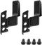 Wiper Blade Adapter, 2 Set of Car Windshield Wiper Arm Adapter, Universal Black Automotive Wiper Adapter with Mounting Screws...