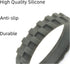 4 Pack Replacement Tires Compatible with iRobot Roomba j7, 500,600,700,800,900, e and i Series Models, Anti-Slip Wheel Tires Replacement, Great Ad...