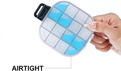 Transon Paint Saver Storage Palette Box 16well Portable Airtight Black...
