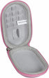 Hermitshell Travel Case for Logitech Pebble M350 / Logitech Pebble Mouse 2 M350s / Logitech M355 Portable Wireless Mouse (Light Pink)...