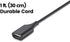 Perixx PERIPRO-403 USB Type-C Male to USB-A Female 1ft. Cable - USB2.0 Spec for Keyboard and Mouse Connection with Smartphone, Laptop, and Tablet ...