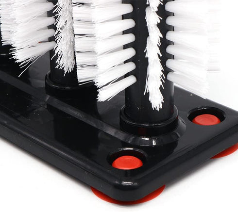 ATEVtaa-Bar Glass Washer 3 Brush Bar Glass Washer Bar Glasses Washer...