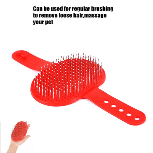 Dog Brush Kit (4 Pieces) - For Shedding, Undercoat Rake for Dogs, Small or large Long and Short Haired Dog, Cat, and Puppy- Safe & Effective inclu...