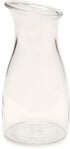 Carlisle FoodService Products 7090007 Cascata Carafe Juice Jar Beverage Decanter Only, Plastic, .25 L, Clear, 1 Count (Pack of 1)...