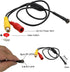 CCTV Hd Mini Pinhole Security Camera 90degree 1000tvl 6PCS Infrared IR LEDs Night Vision Pipe Snake Hidden Mini CCTV Surveillance Camera for Indoo...