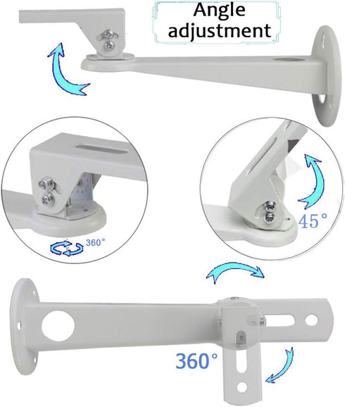 2-Be-Best Projector Wall Mount, Angle Adjustable Projectors Mounts for Mini Projectors, Projector Mount for Wall with Load 11 lbs Length 7.9" 1/4"...