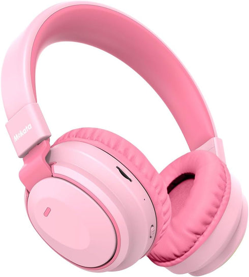 Kids Headphones Bluetooth 5.3 Wireless 60H Play Time Volume Limited 85/110dB Over Ear Foldable Headset with Cable Aux Mic for iPad Notebook Boy Gi...