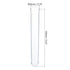 PATIKIL 30ml Plastic Test Tubes with Cork Stoppers, 15Pcs 150x20mm Tubes for Scientific Party Decoration Candy Bead Storage Bath Salt Lab Use, Cle...