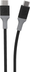 Scosche CC4BY-SP Strikeline USB-C to USB-C Charge & Sync Cable 4-ft. Black/Gray...