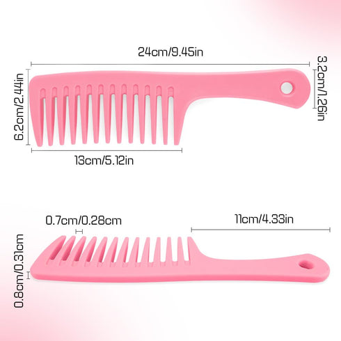 Wide Tooth Comb, Wide Tooth Comb for Curls, Hair Comb, Combs for Women, Detangling Comb, Comb for Curly Hair, Wide Tooth Comb for Wet Hair, Comb B...