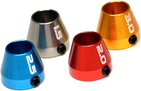 Collar Set, Metric 1.5mm, 2.0mm, 2.5mm and 3.0mm, for MIP Hex Wrenches...
