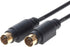 S-Video Cable 4 Pin Male 75 Ohm Patch Cord 6ft 12ft 25ft 50ft for DVD HDTV (6FT)...