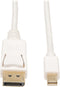 Tripp Lite Mini DisplayPort to DisplayPort Cable 4K x 2K @ 60Hz, 4096 x 2160 Including 1080p, (M/M) 6-ft (P583-006)...