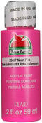 Apple Barrel Acrylic Paint in Assorted Colors (2 oz), 20487, Neon Pink...