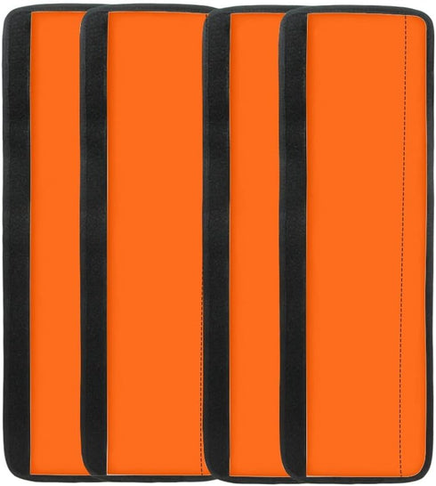 Jiueut 4Pcs Orange Refrigerator Door Handle Cover Washable Kitchen Appliance Decor Handles Fridge Oven Microwave Dishwasher Antiskid Protector