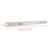 Feeler Gauge PZRT 2pcs 0.1mm and 2pcs 0.2mm Metric Thickness Feeler Gauge Gap Measuring Tool Metric Filler Thickness Gage Measurement Tool...