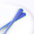 MINGYU Colorful Teaspoons Silverware Set of 12 - Rainbow 6-in Small Spoons Set, Food Grade Stainless Steel Tea Spoons Shiny Titanium Plating Desse...