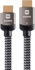 Monoprice 4K Braided High Speed HDMI Cable - CL3 In Wall Rated, YCbCr 4:4:4, 18Gbps, Active, 20 Feet, Gray...