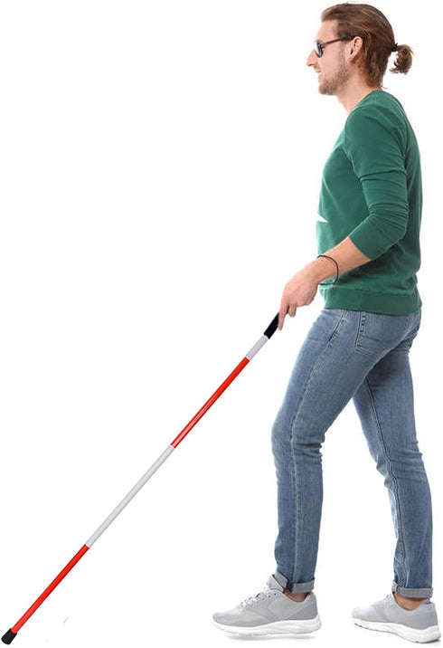 Baitaihem Folding Blind Mobility Cane for Vision Impaired and Blind People...