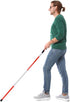 Baitaihem Folding Blind Mobility Cane for Vision Impaired and Blind People...