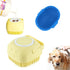 2 pcs Dog Bath Brush, Dog Bath massage, Dog shampoo Brush, Dog Bath Grooming Shedding Brush, Puppy Massage Brush with adjustable strap for long sh...
