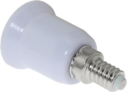 5PCS E14 European Base to E26/E27 Edison Base LED Light Lamp Bulbs Sockets Adapter Converter Chandelier Light Socket for Ceiling Fans Light, Penda...