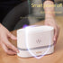 Upgraded 7 Color Flame Fireplace Air Aroma Essential Oil Diffuser,USB Personal Desktop Noiseless Cool Mist Humidifier with Auto-Off Protection for...