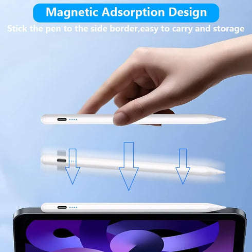 Stylus Pen for iPad,35 Mins Fast Charging for Apple iPad Pencil,Palm Rejection, Tilt Sensitivity, Work for 2018-2023 Apple iPad Pro 11/12.9 inch,i...