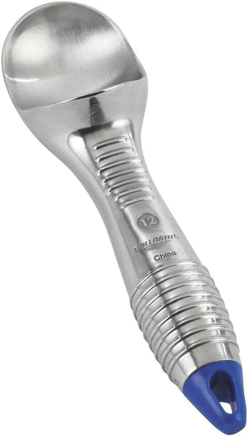 Vollrath 47275 Blue 3 Ounce Cast Aluminum Ice Cream Scoop...