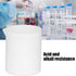 Beaker, PTFE Teflon Beaker Acid and Alkali Resistant PTFE Beakers High Lubrication White Measuring Cup for Lab(250ml)...
