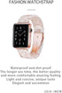 Light Apple Watch Band-Fashion Resin Apple Watch Series 10 Series 9 Series 8 band, iWacth Bands, Apple Watch Bands for Women, Compatible with Appl...