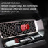 for 11th Gen Civic Air Conditioning Shift Knob Cover A/C Climate Control Engine Start/4PCS for Honda Civic 2022-2024 for Honda CRV 2023-2024(Red 4...