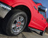 ColorLugs Vinyl Lug Nut Cover | Red | Flexible Fit Wheel Lug Nut Cap | Fits 19 mm | Pack of 25 | Includes Deluxe Extractor | Made in The USA...