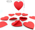 6 Pack Heart Shaped Sticky Notes Red Sticky Notes Cute Sticky Notes Self-Stick Sticky Notes Memo Pad Notes for School Office Women Valentine's Day...