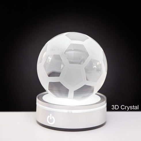 IFOLAINA LED Light Base Lighted Display Stand for Crystal Ball Glass Art Tumbler RGB Multicolor Lighting Round Pedestal USB Battery Operated - Sph...