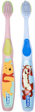 Oral-B Baby Manual Toothbrush, Pooh Characters, 0-3 Years Old, Extra Soft (Characters Vary) - Pack of 2...