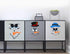 Snowman Face Stickers Snowman Decals Christmas Wall Decals Snowman Faces Decals Refrigerator Wall Stickers Window Cling Decal Lovely Snowman Face ...