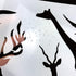 12PCS Animal Plastic Stencils Reusable Journaling Drawing Template for Children Creation, Painting Education, School Projects, Scrapbooking, Kids ...