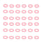 36 Pieces Foam Callus Cushion Self Adhesive Soft Foam Callus Cushions Toe Pads Corn Protector Callus Cushions for Pain Relief Feet Toes, Pink...
