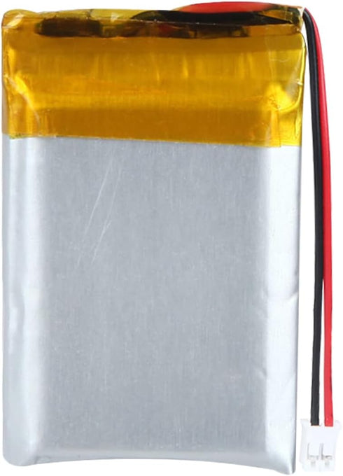 502030 3.7V Lipo Battery 250mAh 502030 Rechargeable Lithium Polymer Battery Pack with JST PH2.0mm Connector for Electronic Device...