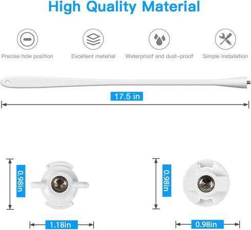 Flexible Twist Mount Compatible with HelloBaby HB6550/HB65/HB6550 pro/HB66/HB248 Baby Monitor - Goosenecks 360°, Multiple Baby Monitor Holder/Stan...