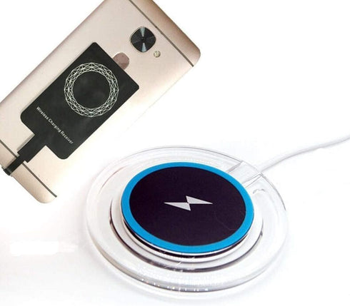 Universal Micro-USB Type A Qi Wireless Charging Receiver Patch Module Chip for Android - Fast Speed & Slim Wireless Charger Receiver - Wireless Ch...