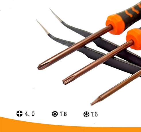 Cleaning Repair Tool kit for PS5 PS4 PS3,UYXiNONE T6 T8 With crossed screwdriver 2.0/4.0 for xbox one/series X,and also for sony Playstation 4 Mai...