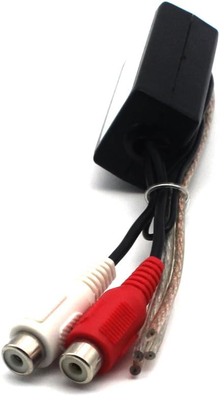 MOTONG Speaker to Female RCA High to Low Line Output Converter for Car/Home Audio...