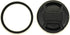 D3500 Lens Cap & UV Filter Digital Multi-Coated Slim Frame Glass for Nikon D3500 D3400 D5600 w/AF-P 18-55mm Lens, for Sony DSC-HX400 HX300...